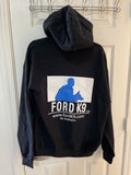 Ford K9 Zip up Hoodie (Blue or Black)
