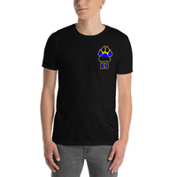 HEROES WEAR COLLARS *front and back print* short-sleeve unisex t-shirt