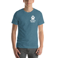 TOP 10 THINGS HANDLERS SAY *front and back print in white letters* short-sleeve unisex t-shirt