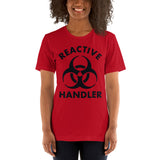 REACTIVE HANDLER short-sleeve unisex t-shirt