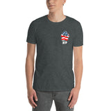ONE NATION UNDER DOG *front and back print* short-sleeve unisex t-shirt