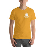 TOP 10 THINGS HANDLERS SAY *front and back print in white letters* short-sleeve unisex t-shirt