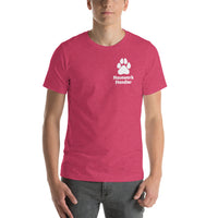 TOP 10 THINGS HANDLERS SAY *front and back print in white letters* short-sleeve unisex t-shirt